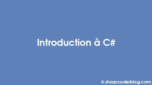 Introduction à C# - Thumbnail