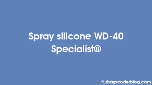 Spray silicone WD-40 Specialist® - Thumbnail