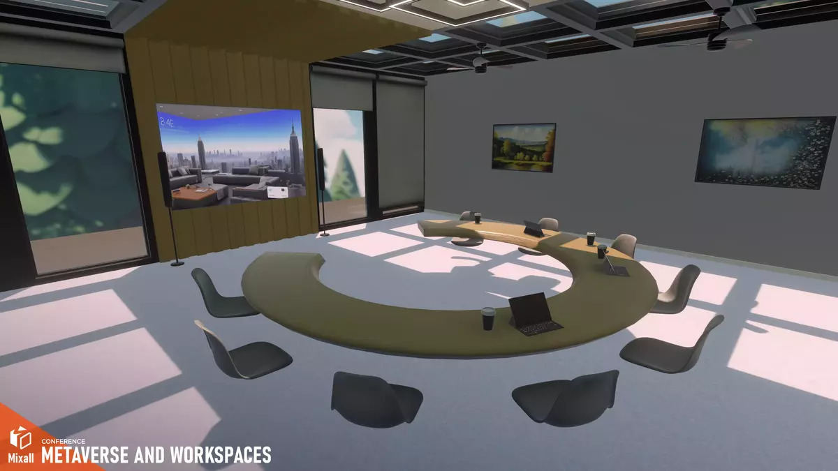 Metaverse et espaces de travail - Conférence - Package Unity Asset Store.