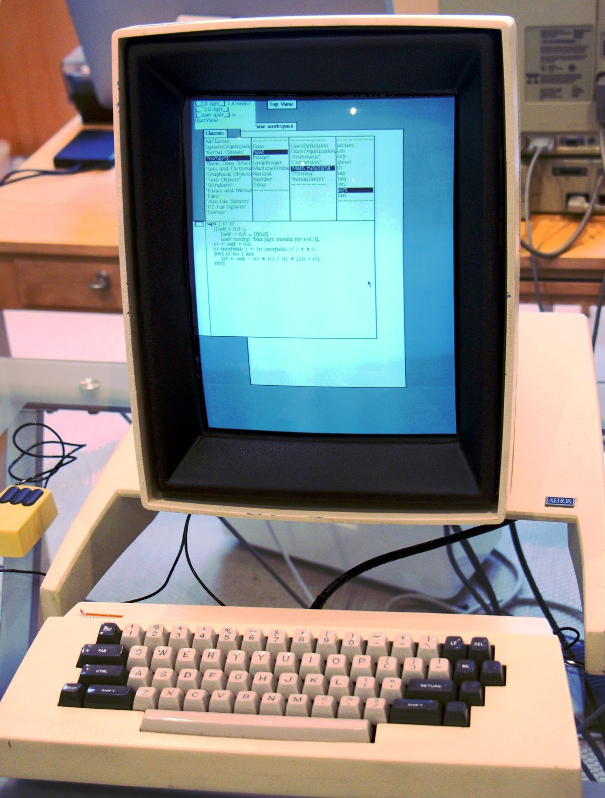 L'ordinateur Xerox Alto (GUI/Démonstration du menu principal)