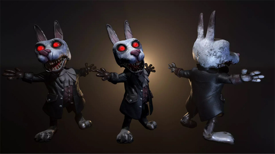 Personnage animatronique.