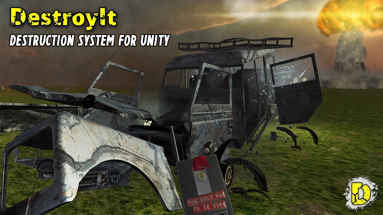 DestroyIt - Système de destruction - Package Unity Asset Store.
